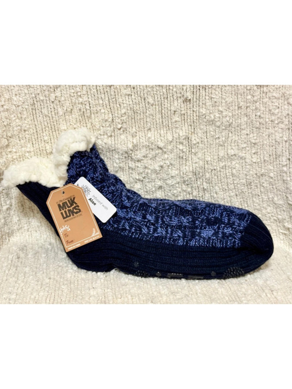 Muk Luks Women's Cabin Socks L/XL